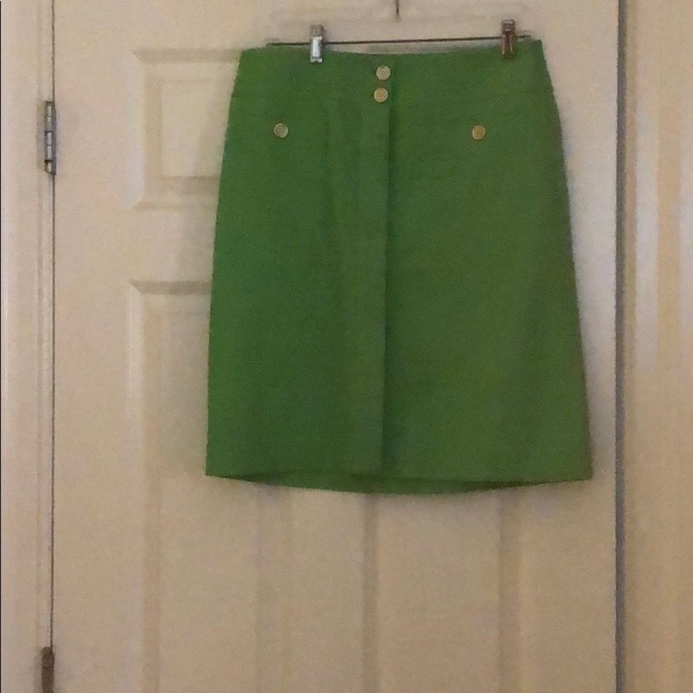 Green Pencil Skirt